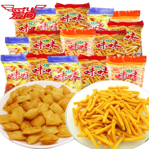 爱尚咪咪虾条蟹味粒80包 