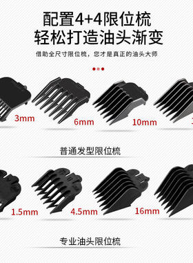 新款泰力仕TS05油头渐变推白家用