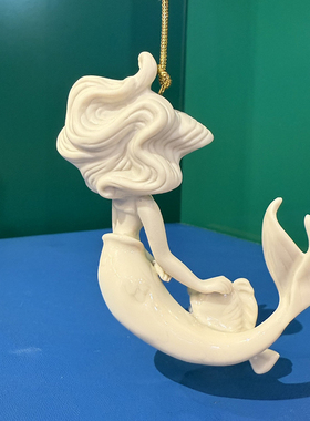 长发摆件美人鱼小叮当挂件