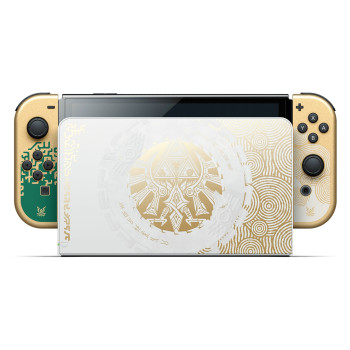 ພ້ອມຈັດສົ່ງ Nintendo switch OLED ns console Zelda: Tears of the Kingdom limited machine Japan and Hong Kong version