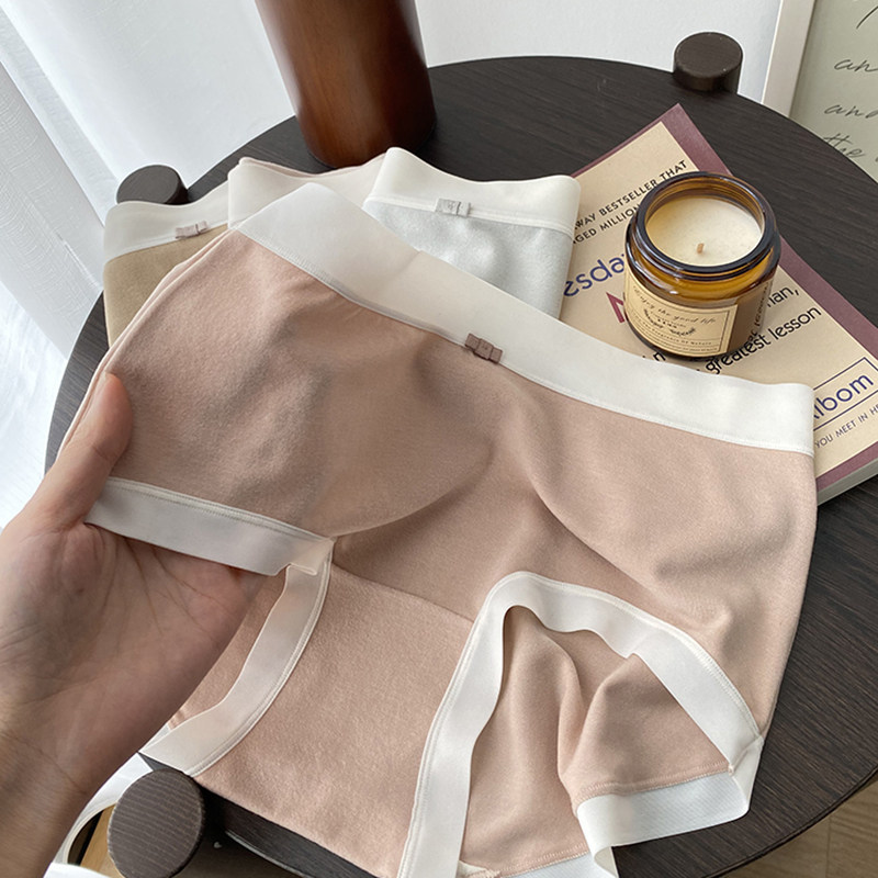 无痕内裤女磨毛三角裤中腰女生仿羊绒梦中情裤女士裸感女裤纯棉裆,淘宝优惠券,粉丝福利购,淘宝优惠卷
