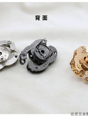 包包五金配件锁扣斜跨包配件