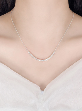 森系简约时尚百搭碎银几两项链