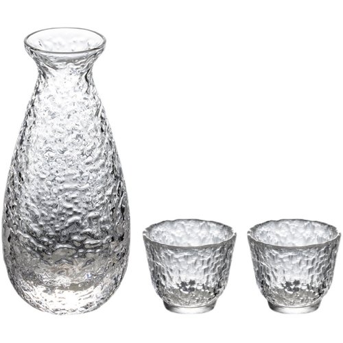 日式小酒杯套装酒杯清酒酒具酒壶喝酒杯果酒杯白酒家用分酒器玻璃 - 图3