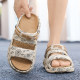 Men wear large-size casual beach slippers for summer, soft sole slimming, anti-slip, waterproof dual-purpose sandals
