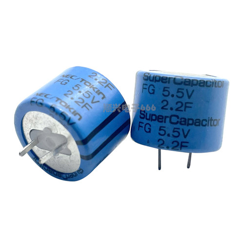 原装日本NEC/TOKIN超级法拉电容器 FG 5.5V2.2F 现货 正品 - 图0