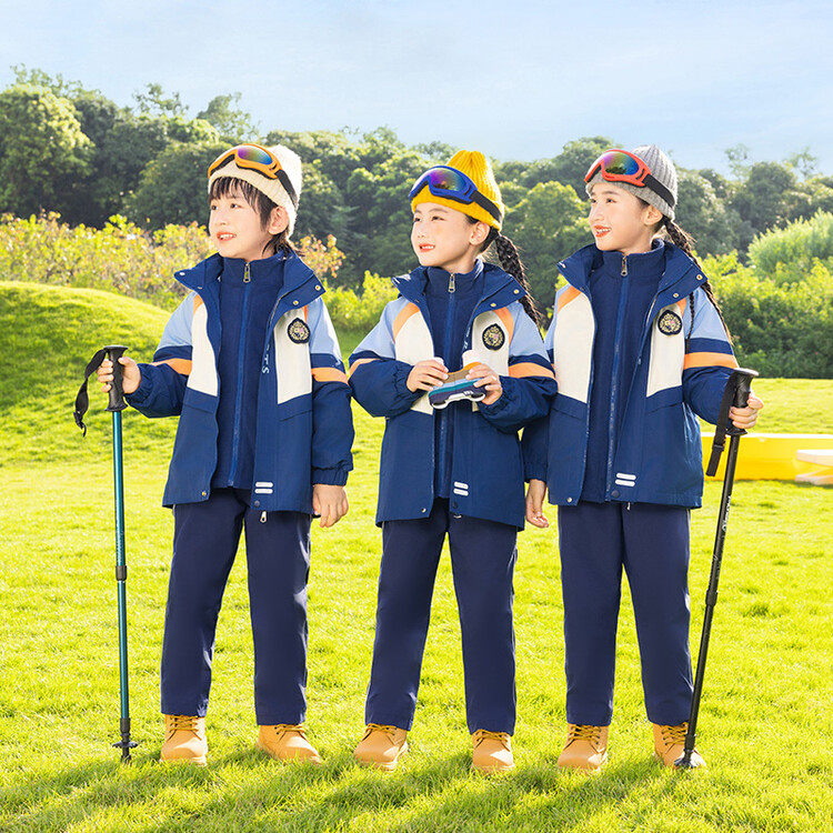 幼儿园园服外套秋冬季儿童装英伦学院风小学生冲锋衣户外校服班服,淘宝优惠券,粉丝福利购,淘宝优惠卷