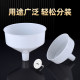 Thickened plastic funnel for food grade oil leakage