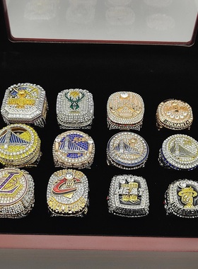 2023掘金勇士湖人库里詹姆斯欧文公牛马刺骑士总冠军 戒指指环