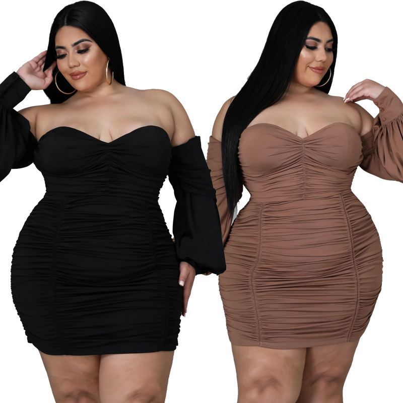 Big Size 5XL Women Dress Plus Size Ladies Party Dress Femme - 图0