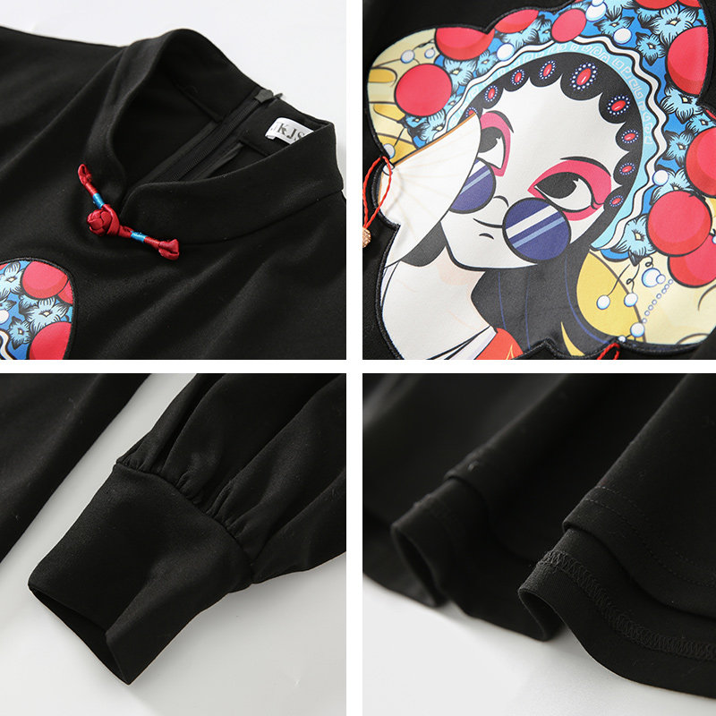 改良版旗袍秋冬2022年新款连衣裙 jkjs旗袍