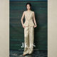 JKJS silk linen jacquard vest