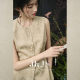 JKJS silk linen jacquard vest