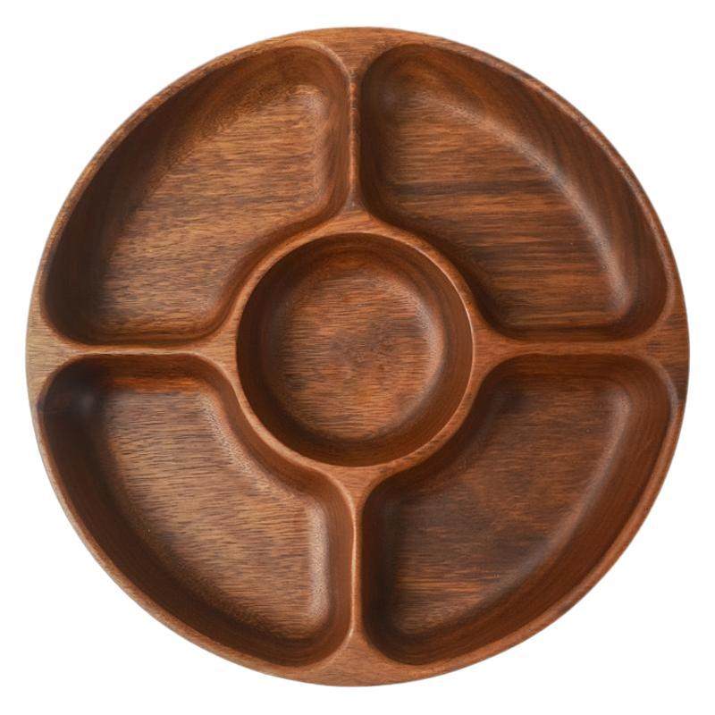 南美胡桃木果盘 实木水果盘干果零食盘 相思木沙拉碗木盆大号餐盘,淘宝优惠券,粉丝福利购,淘宝优惠卷