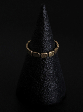 匆匆匆匆noguchi素金方块戒指