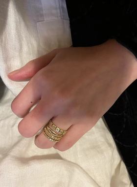 包邮日本代购noguchi手作戒指