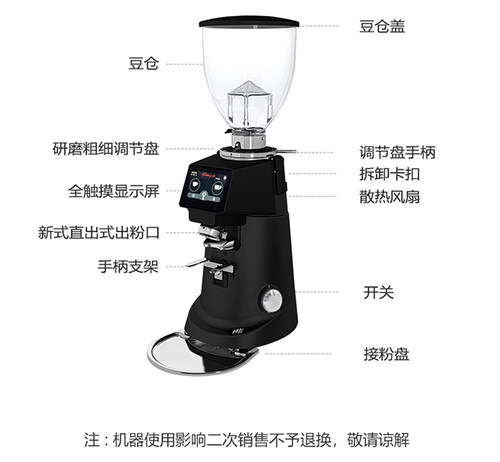 Fiorenzato佛伦萨多意大利进口F83Epro电动定量磨豆机f83e pro - 图2