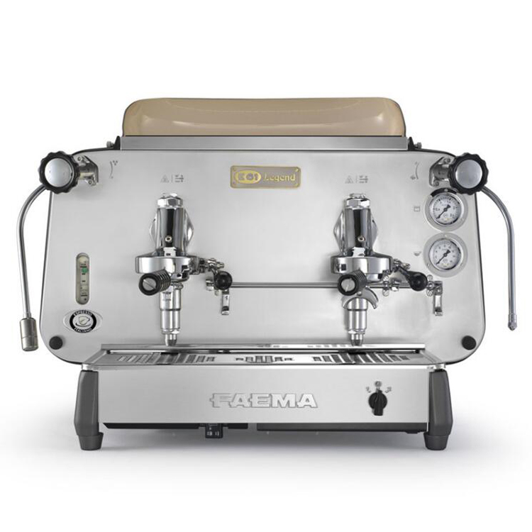 意大利进口FAEMA飞马E61双头S2手控手动商用专业意式半自动咖啡机-图3