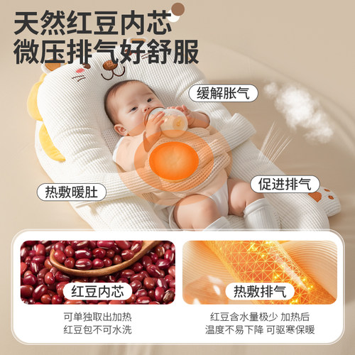 床中床婴儿躺睡神器新生儿斜坡枕二合一宝宝安抚安睡多功能睡垫窝 - 图2
