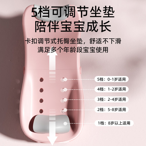 儿童洗头发躺椅宝宝洗头床洗头神器可折叠小孩洗发家用坐躺洗头凳 - 图1