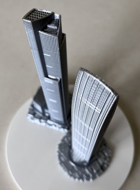 中国地标建筑模型磁吸底座款简约摆件礼品旅游纪念品建筑工艺品