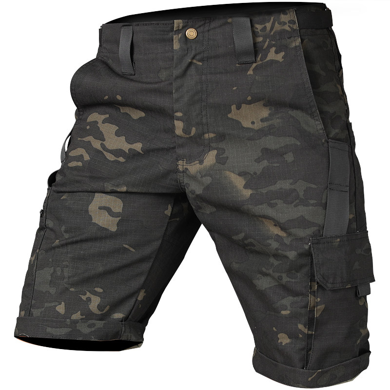 异种兵吃鸡CP暗夜迷彩战术短裤男宽松五分裤夏季户外军迷工装裤子,淘宝优惠券,粉丝福利购,淘宝优惠卷