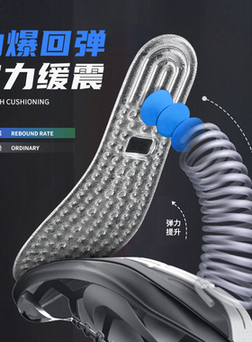 运动减震气垫鞋垫zoom全掌