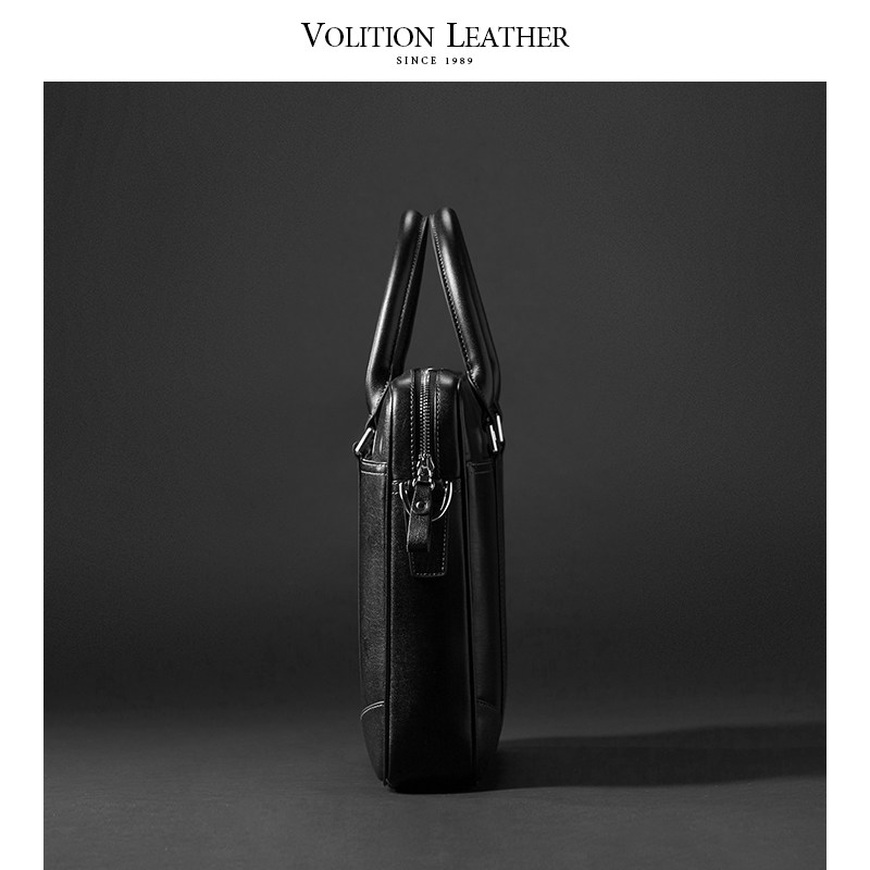 手提包男横款单肩商务包男士包包 volition男士包袋