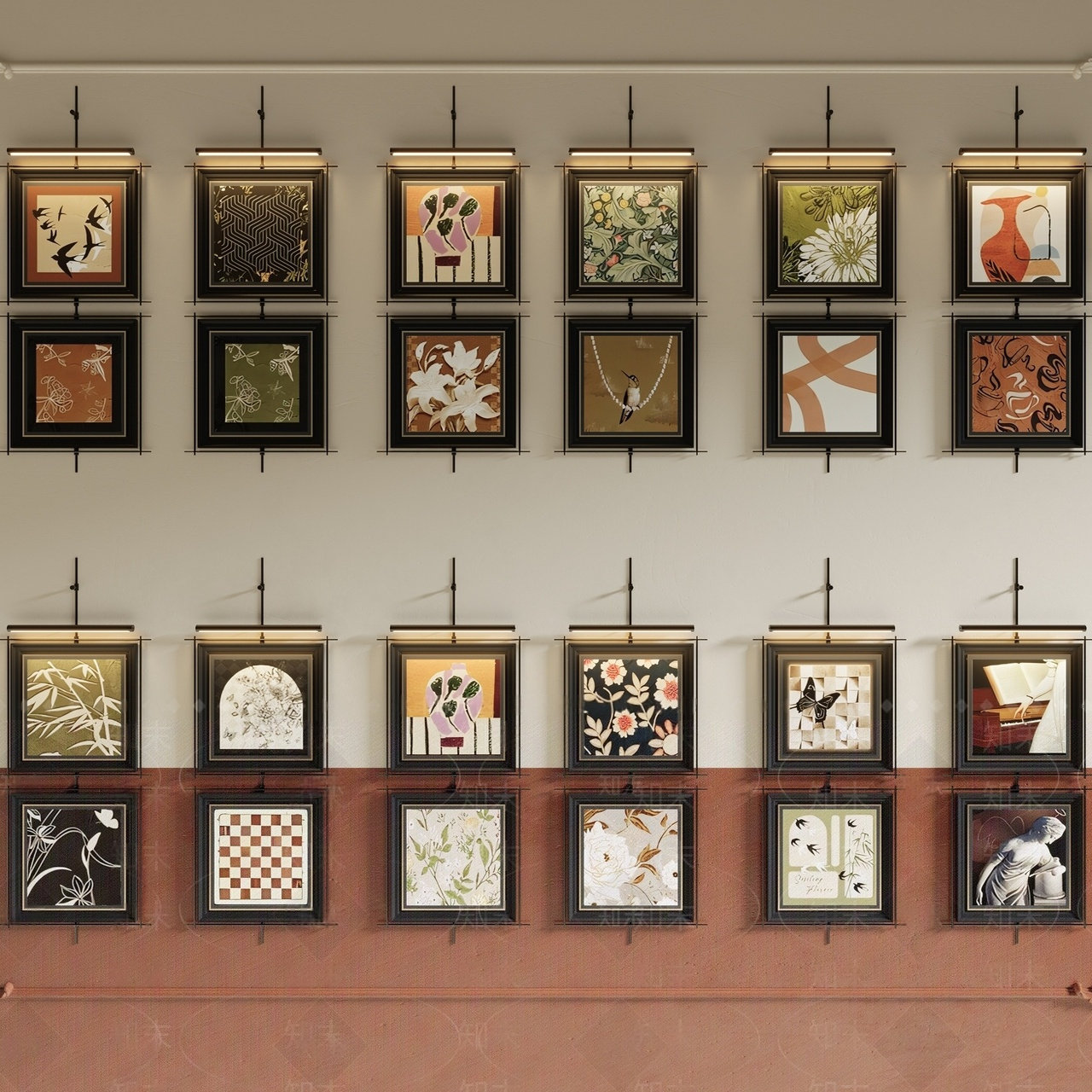 中古风金属立体浮雕机理墙面装饰画客房餐饮棋牌室会所氛围灯厂家,淘宝优惠券,粉丝福利购,淘宝优惠卷