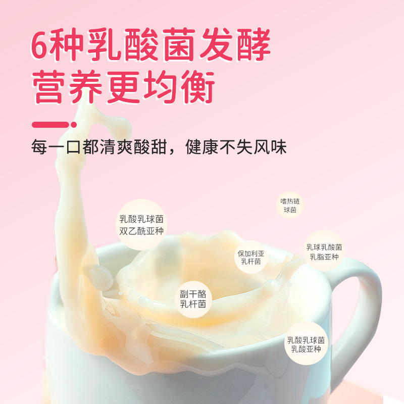 小样减糖乳酸菌饮品100g*24瓶含乳饮料玫瑰青提酸牛奶益生菌早餐
