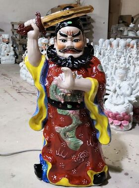 陶瓷钟馗摆件家居摆件