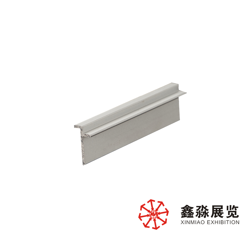 层板铝卡条展柜折叠柜托板配件 四分方柱托层板 隐藏式卡条挂板件 - 图0