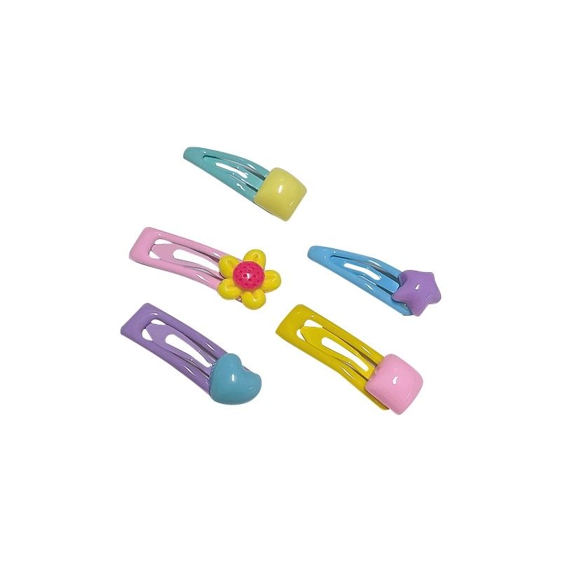 儿童彩色星星小号BB夹女童刘海发夹宝宝不伤发发卡小女孩夹子头饰,淘宝优惠券,粉丝福利购,淘宝优惠卷