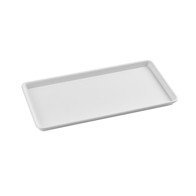 Slim strip melamine mousse cake tray dessert tray