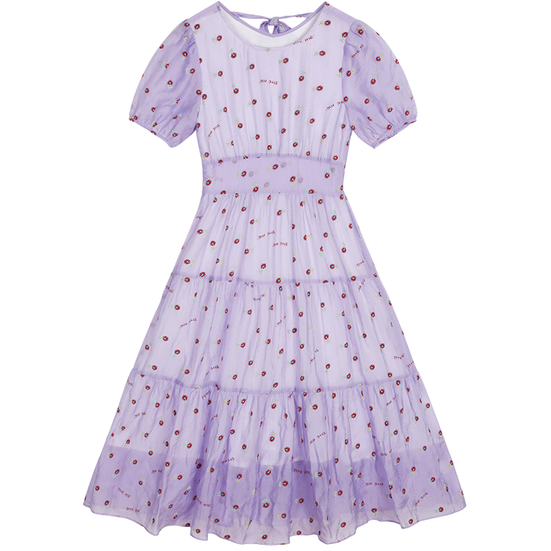 少女连衣裙夏装初中学生公主裙子 迅驰服饰专营连衣裙