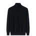 Đàn ông mùa thu mới có thể biến áo len cao cổ cashmere dài tay áo len để giữ ấm cho áo len màu lạnh hoang dã - Áo len Cashmere áo sơ mi nam gucci Áo len Cashmere