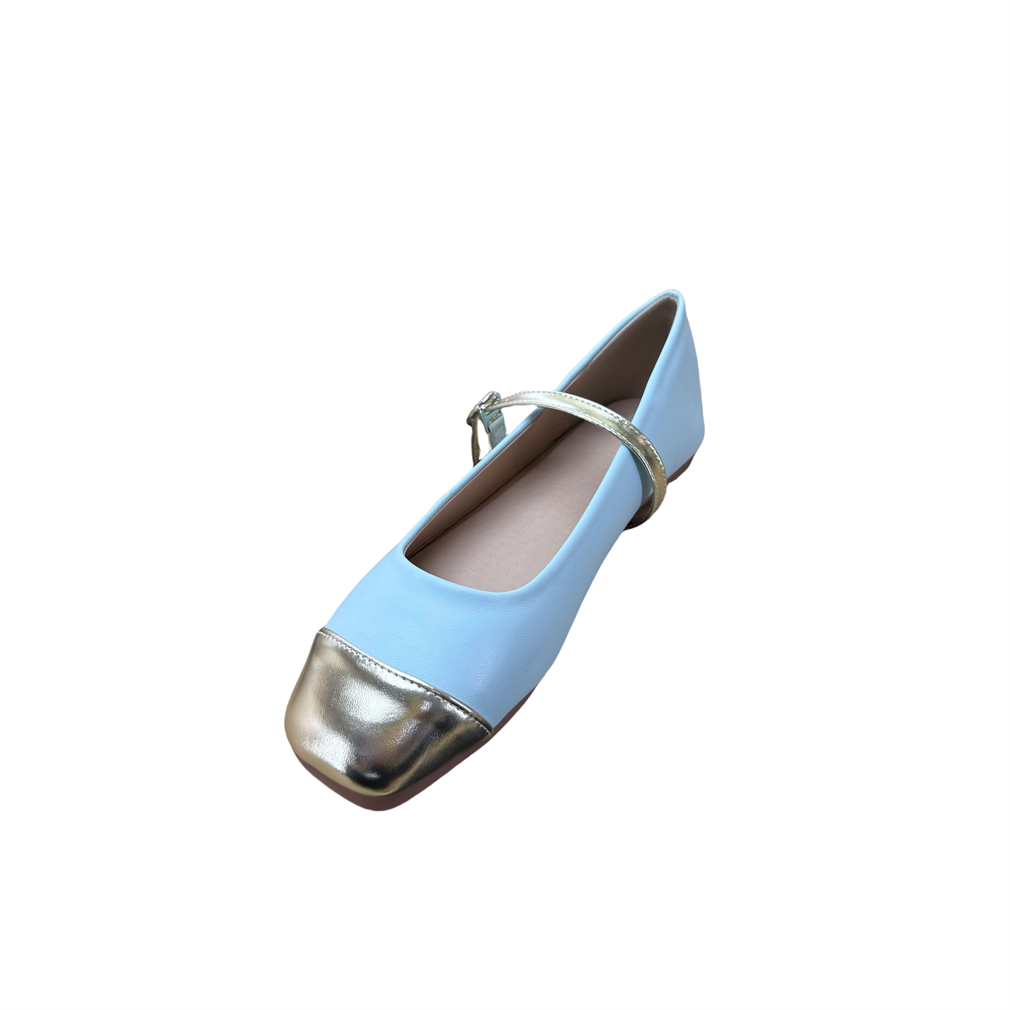 2026春新款法式玛丽珍鞋方头浅口复古拼色一字带平底鞋子豆豆单鞋,淘宝优惠券,粉丝福利购,淘宝优惠卷