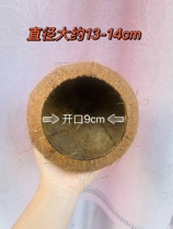 Hainan Wenchang raw material natural coconut shell flower pot planting decorated hamsters to hide from nest birds to keep warm over winter