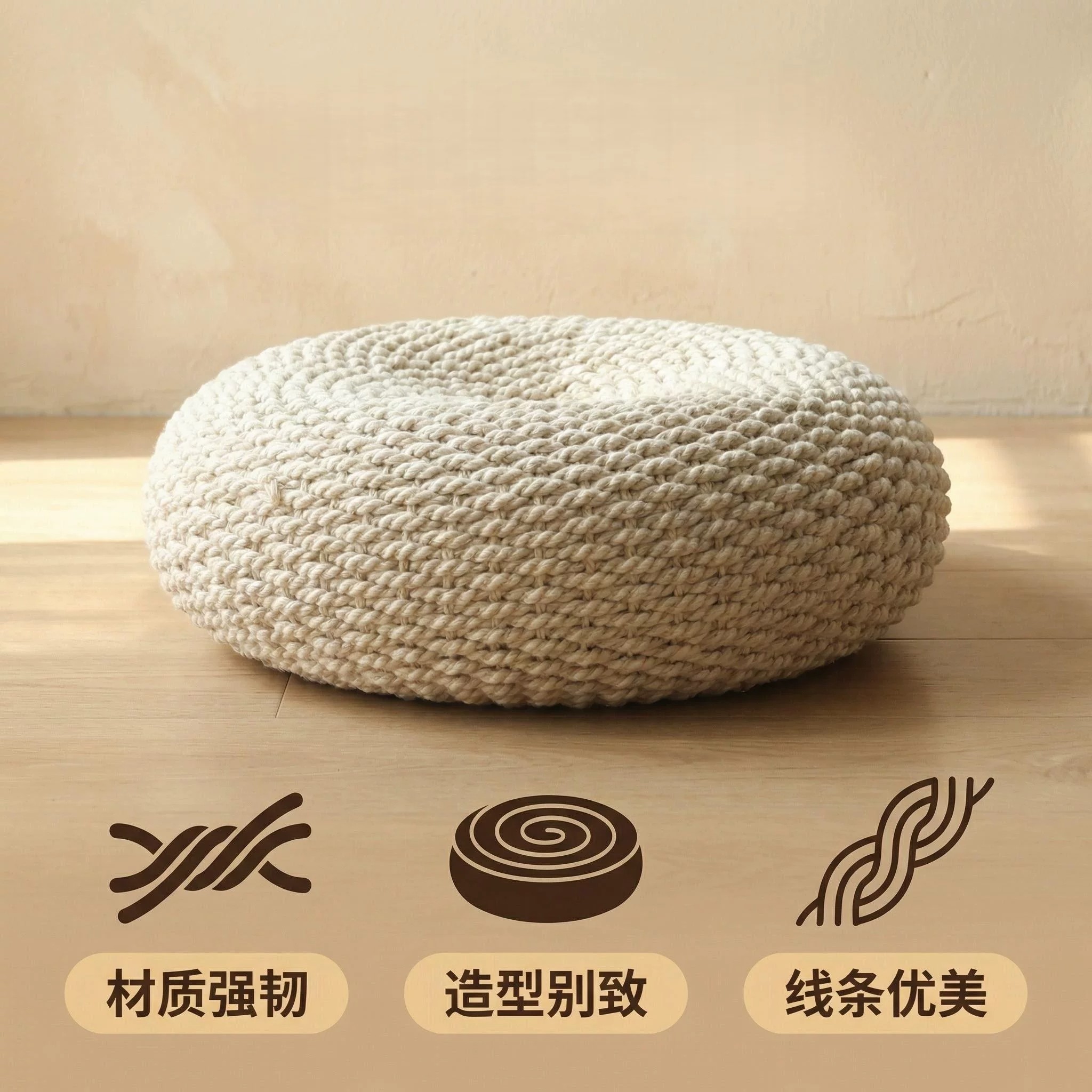 German cotton cord handwoven tatami futon