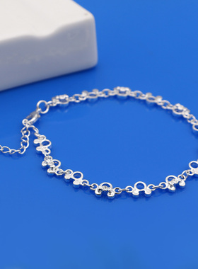 米奇s925韩版小众首饰品女手链