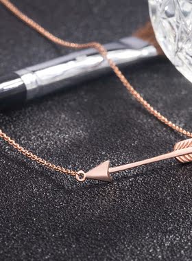 丘比特之箭玫瑰金礼物时尚饰品