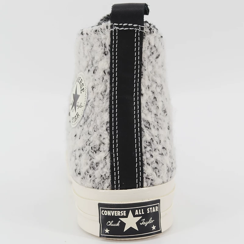 Распродажа CONVERSE 2019 осень женская версия 1970-х плюшевые бархатные высокие кеды 166132C
