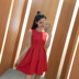 Váy hè 2019 size lớn không tay Váy vest nữ mùa xuân và mùa thu Slim Một chiếc váy nền chữ Hepburn váy đen nhỏ - váy đầm váy 2 dây váy đầm