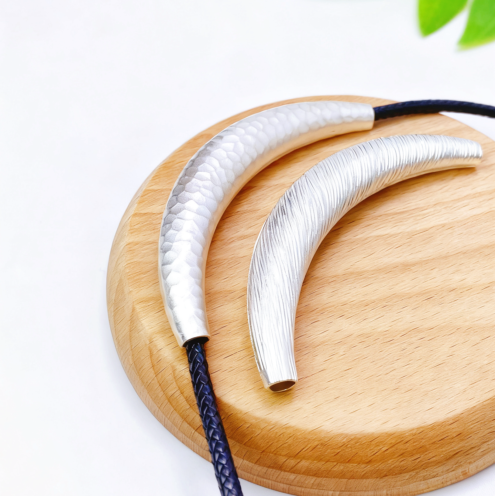 925纯银复古高级感新中式国风民族风项链女手工锤纹吊坠毛衣链,淘宝优惠券,粉丝福利购,淘宝优惠卷