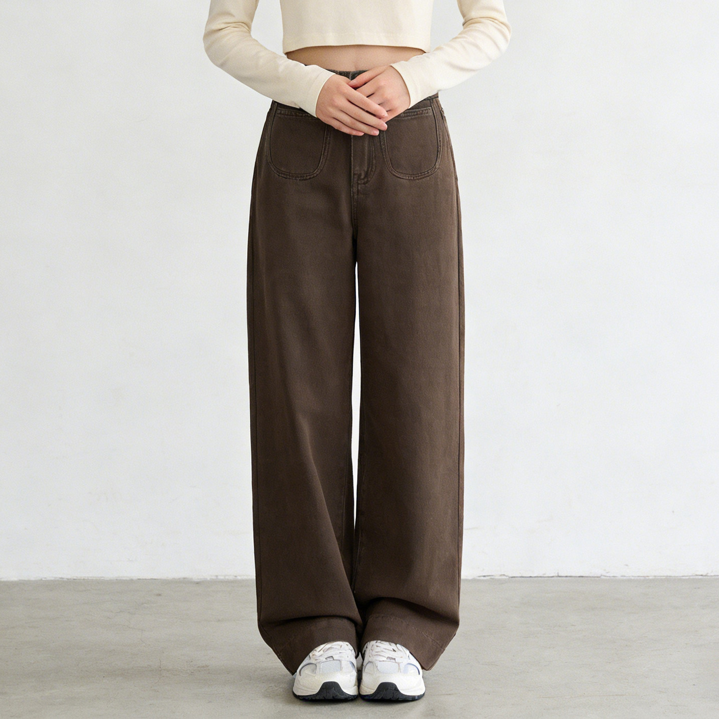 300斤大码胖mm复古高腰弯刀牛仔裤女梨形身材宽松显瘦直筒阔腿裤,淘宝优惠券,粉丝福利购,淘宝优惠卷