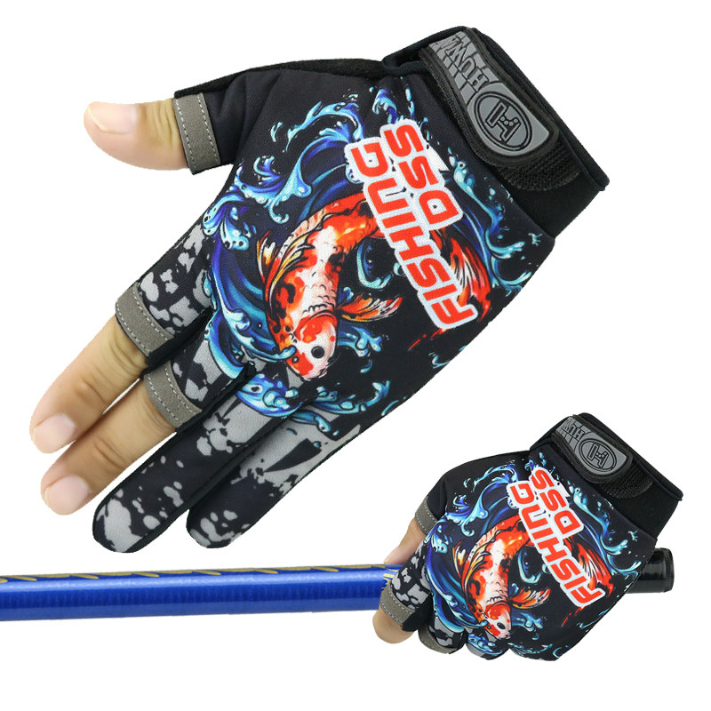 乐迪钓鱼手套男露三指防刺防水防滑冬季垂钓加绒保暖专业路亚手套,淘宝优惠券,粉丝福利购,淘宝优惠卷