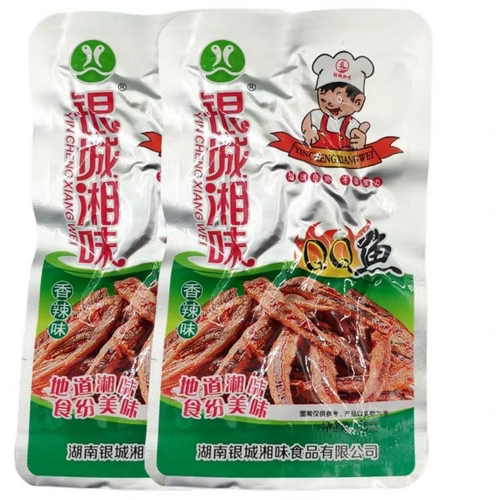 银城湘味QQ鱼仔香辣味糖醋味小鱼仔鱼干湖南特产零食休闲小吃包邮 - 图3