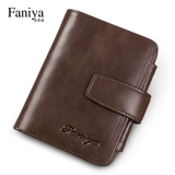 Короткий бумажник, универсальный картхолдер с молнией для водительских прав, кошелек, из натуральной кожи, коллекция 2022