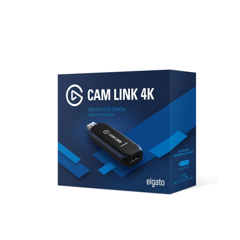 Elgato Cam Link 4K摄像机单反相机DV直播录制USB高清视频采集卡-图2