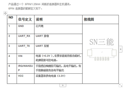 1016D半导体一体式指纹识别模块 电容指纹仪指纹头采集门禁感应器 - 图3